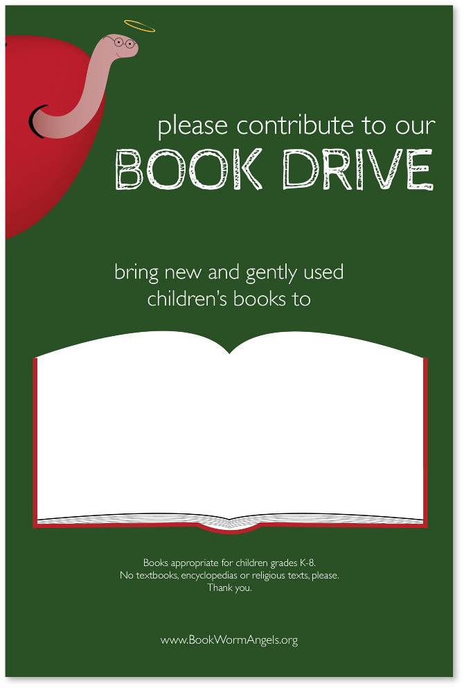 book drive flyer